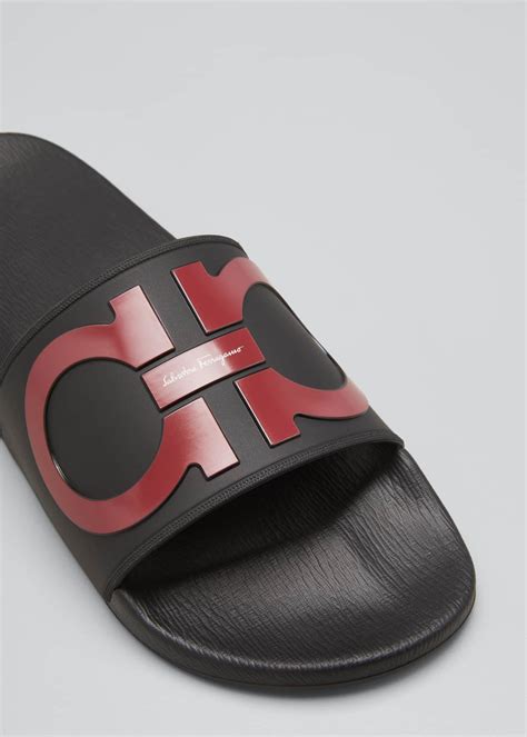 ferragamo slides mens cheap|salvatore ferragamo slides for men.